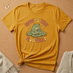 Now Is the Content Frog Tee