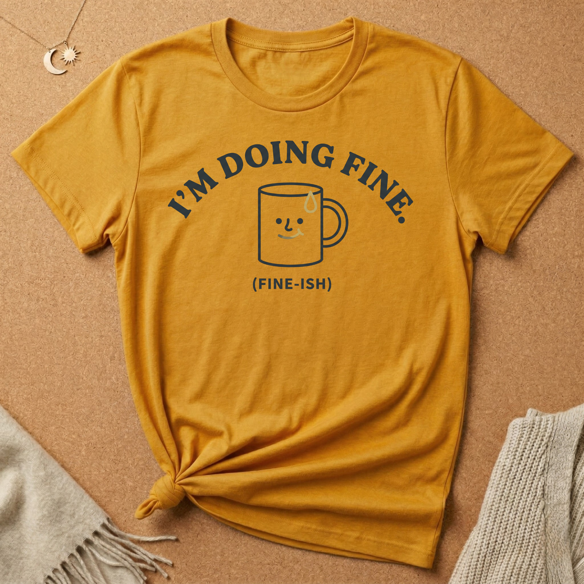 Doing Fine-ish Mug Tee
