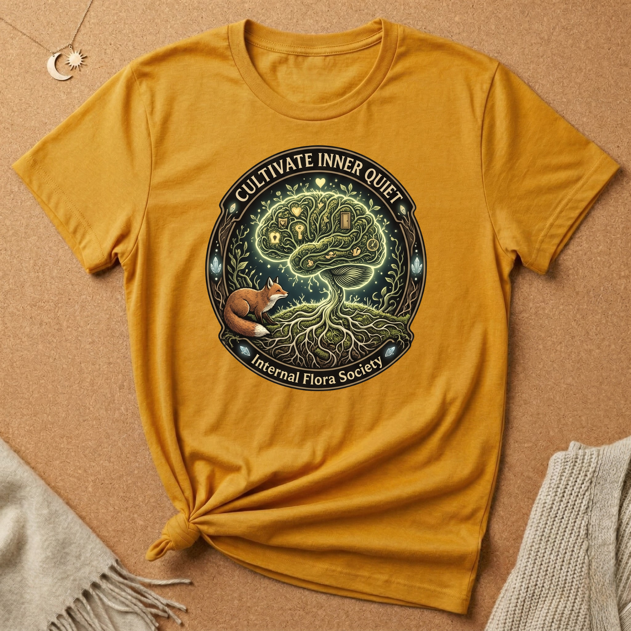 Inner Quiet Fox Tee