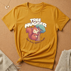 Tree Hugger Squirrel Ignore People Tee