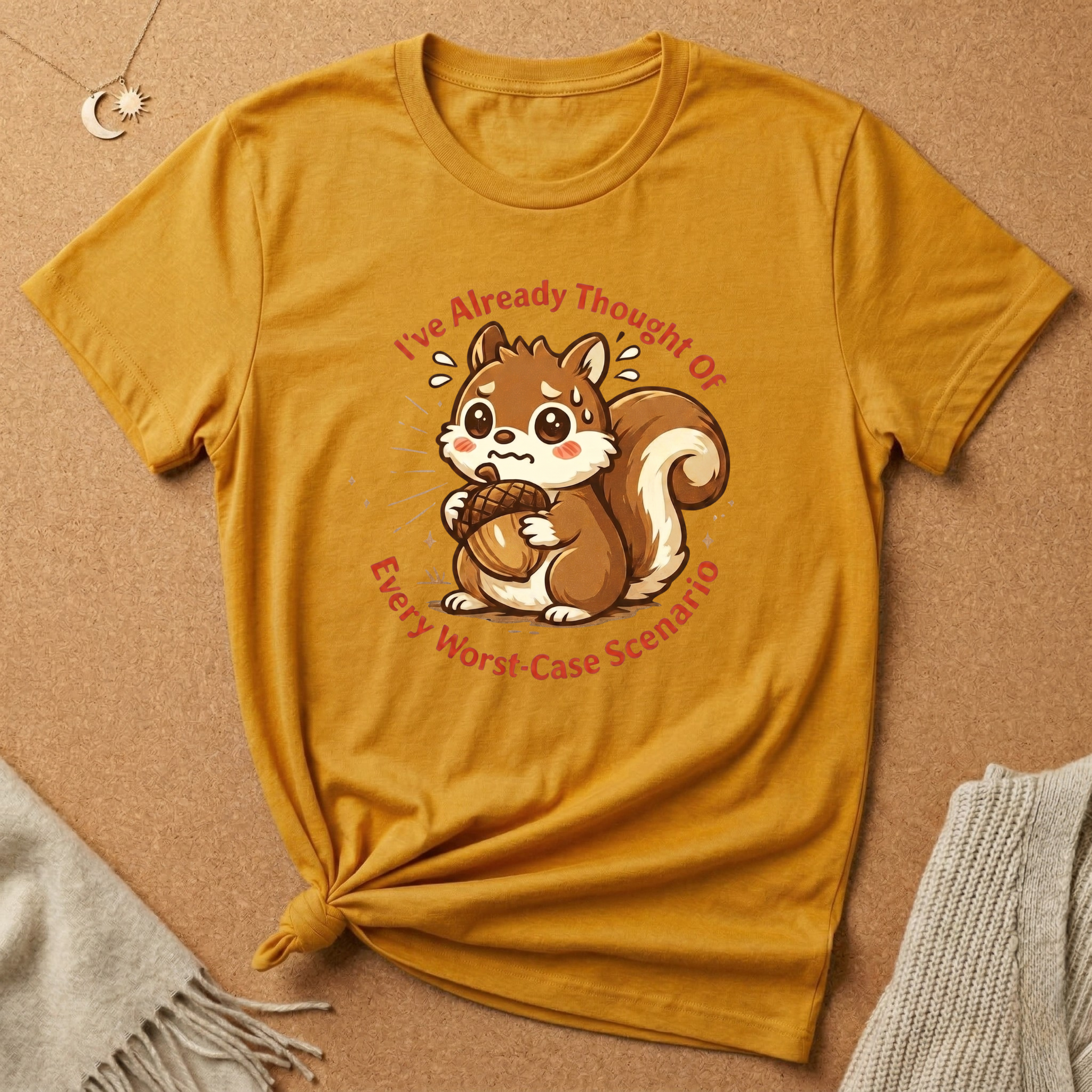 Anxious Squirrel Tee