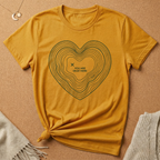 Heart Topography Tee