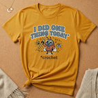 I Did One Thing Today Crochet Bug Tee