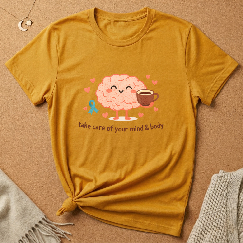 Take Care Brain Tee