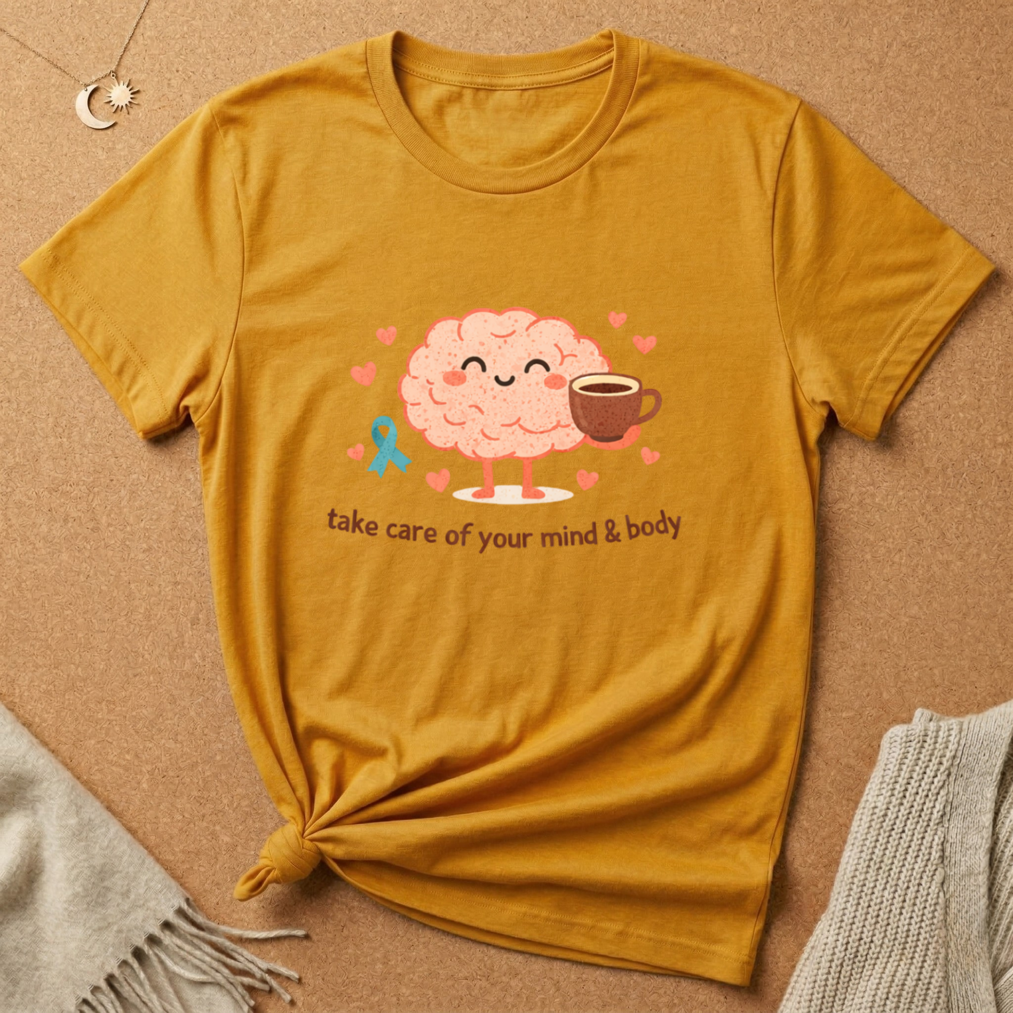 Take Care Brain Tee