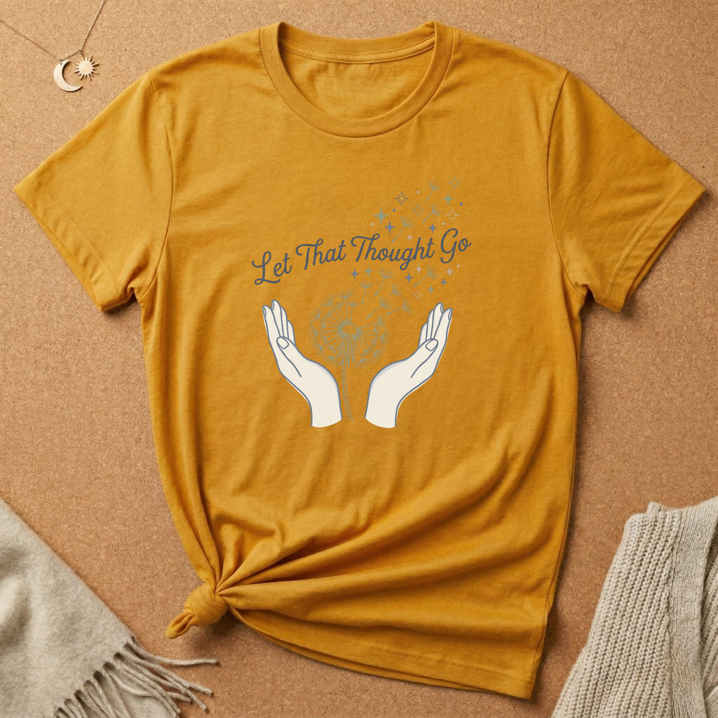Let That Thought Go Dandelion Tee