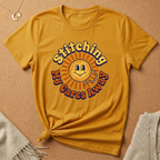 Stitching My Cares Away Tee