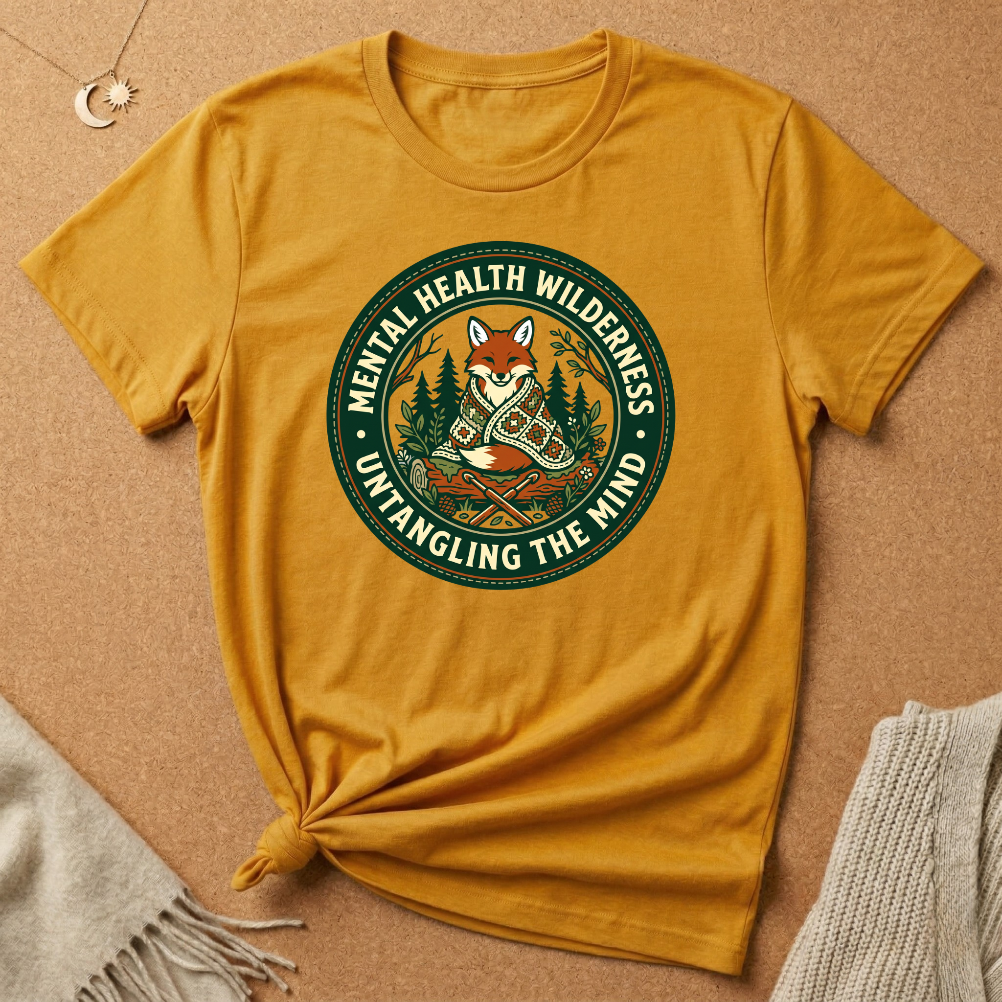 Cozy Crochet Fox Tee