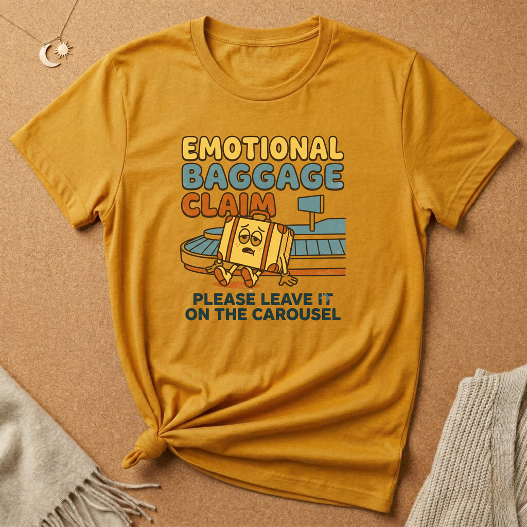 Emotional Baggage Claim Tee