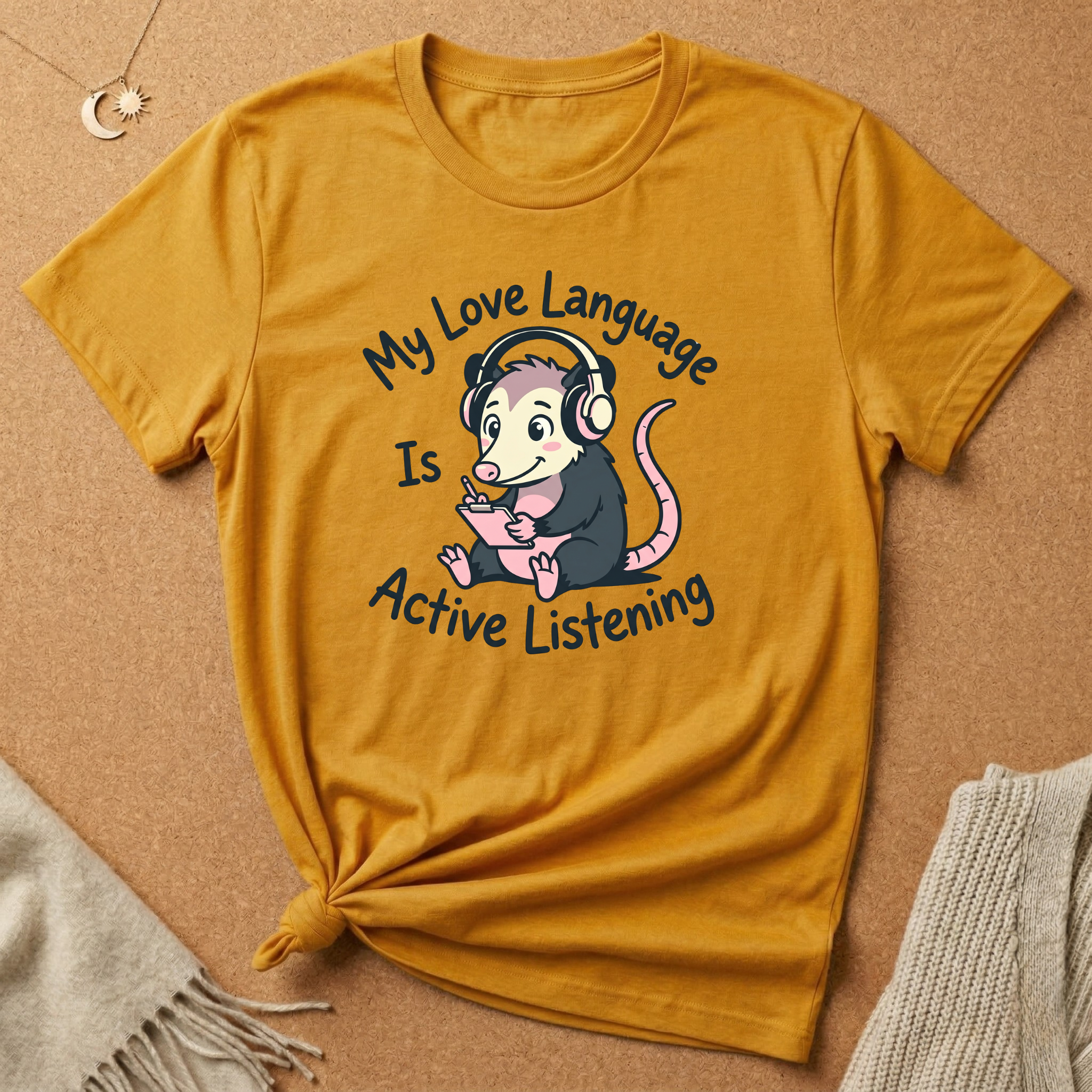 My Love Language Is Active Listening Tee