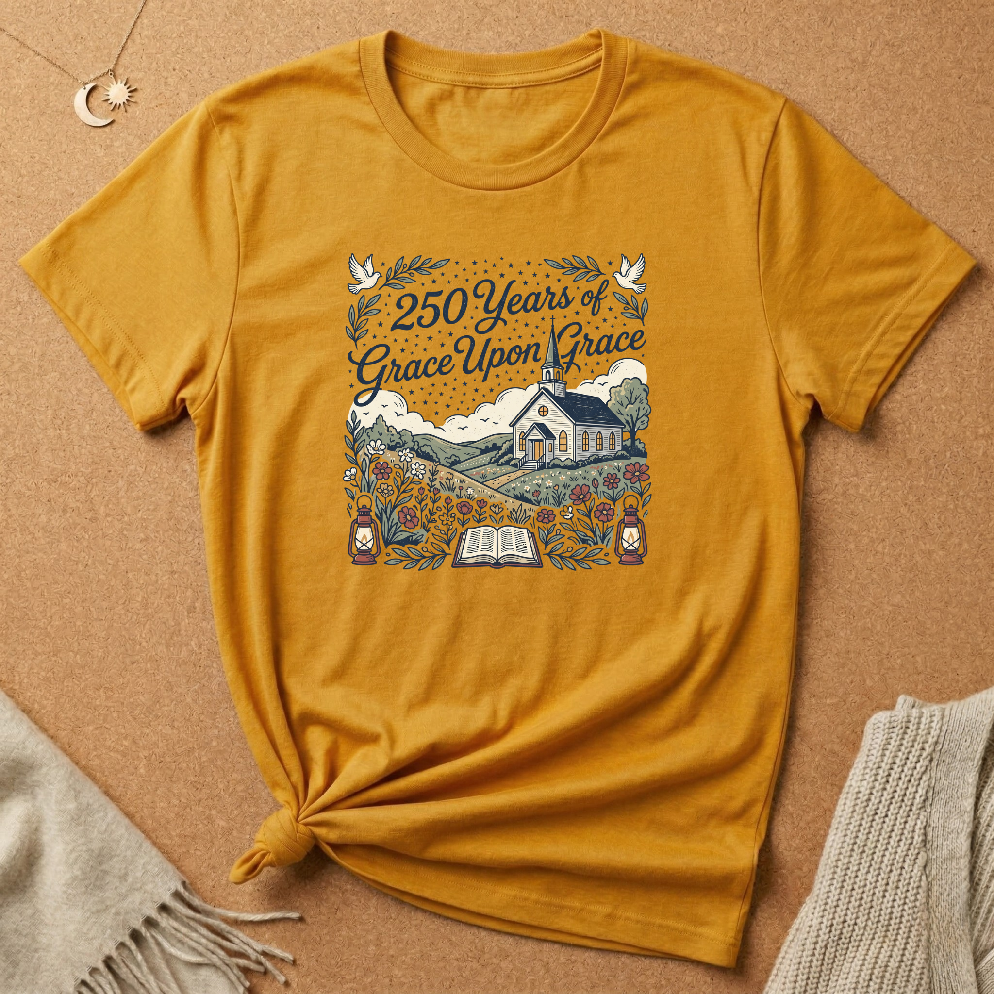 250 Years of Grace Upon Grace Tee
