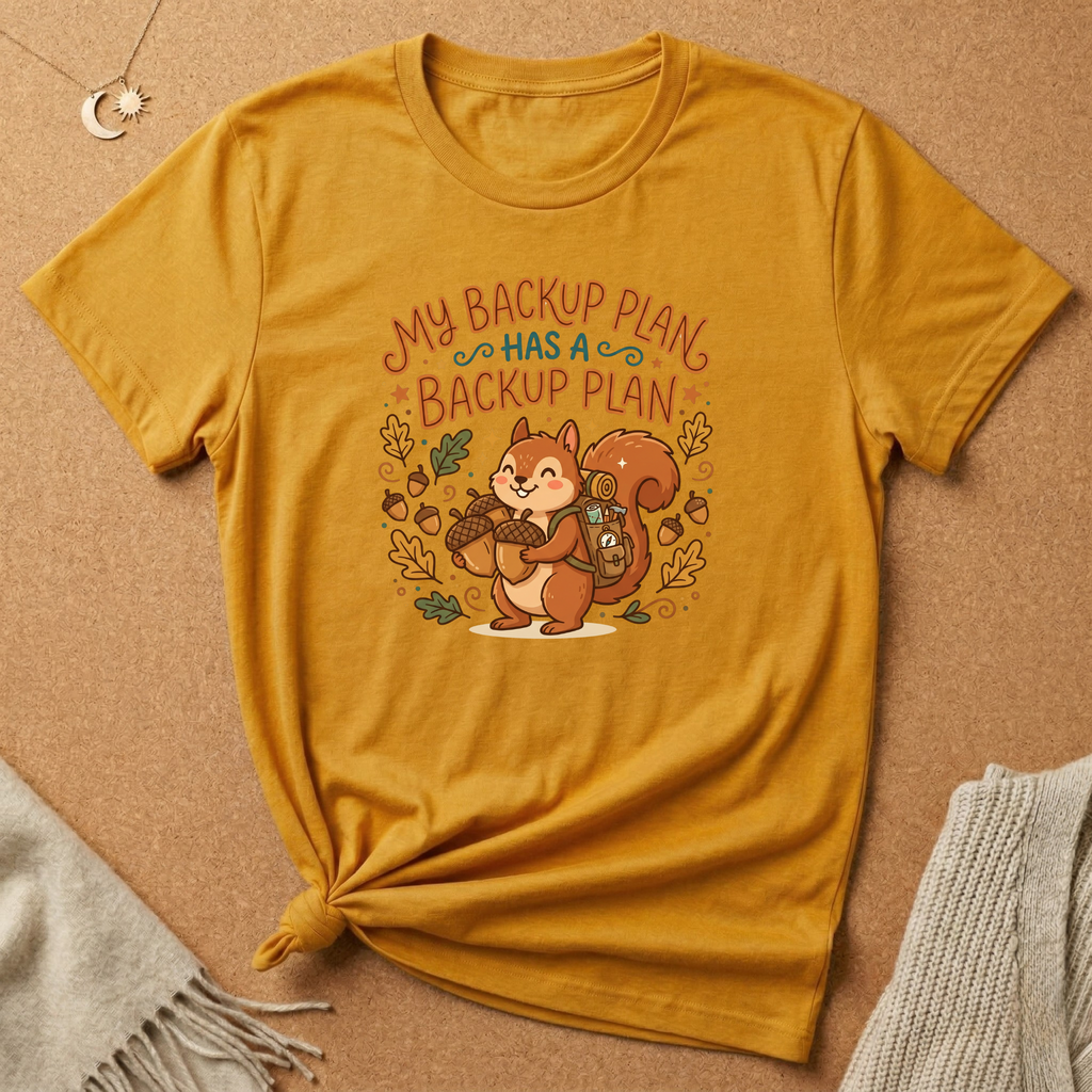 My Backup Plan has a Backup Plan Tee