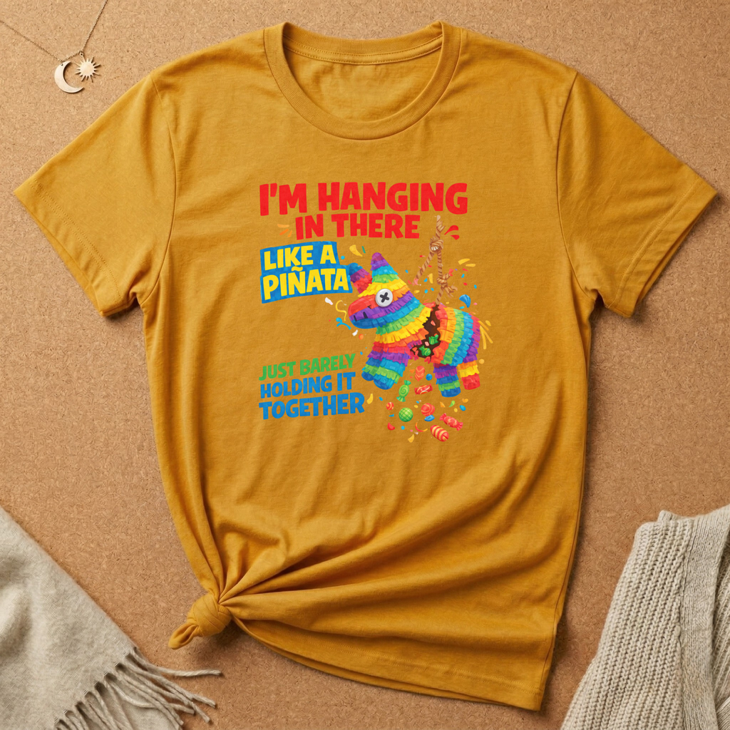 Hang In There Pinata Tee