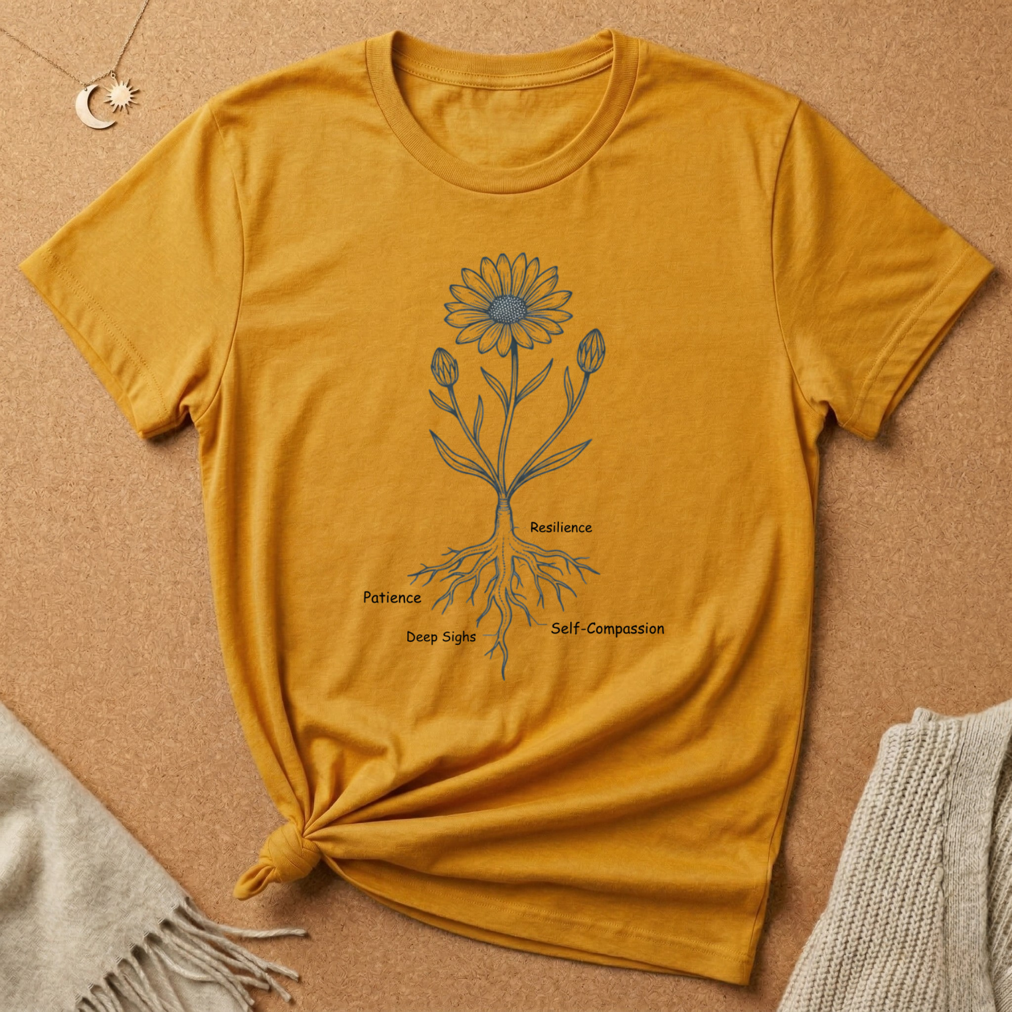Growth with Roots Tee