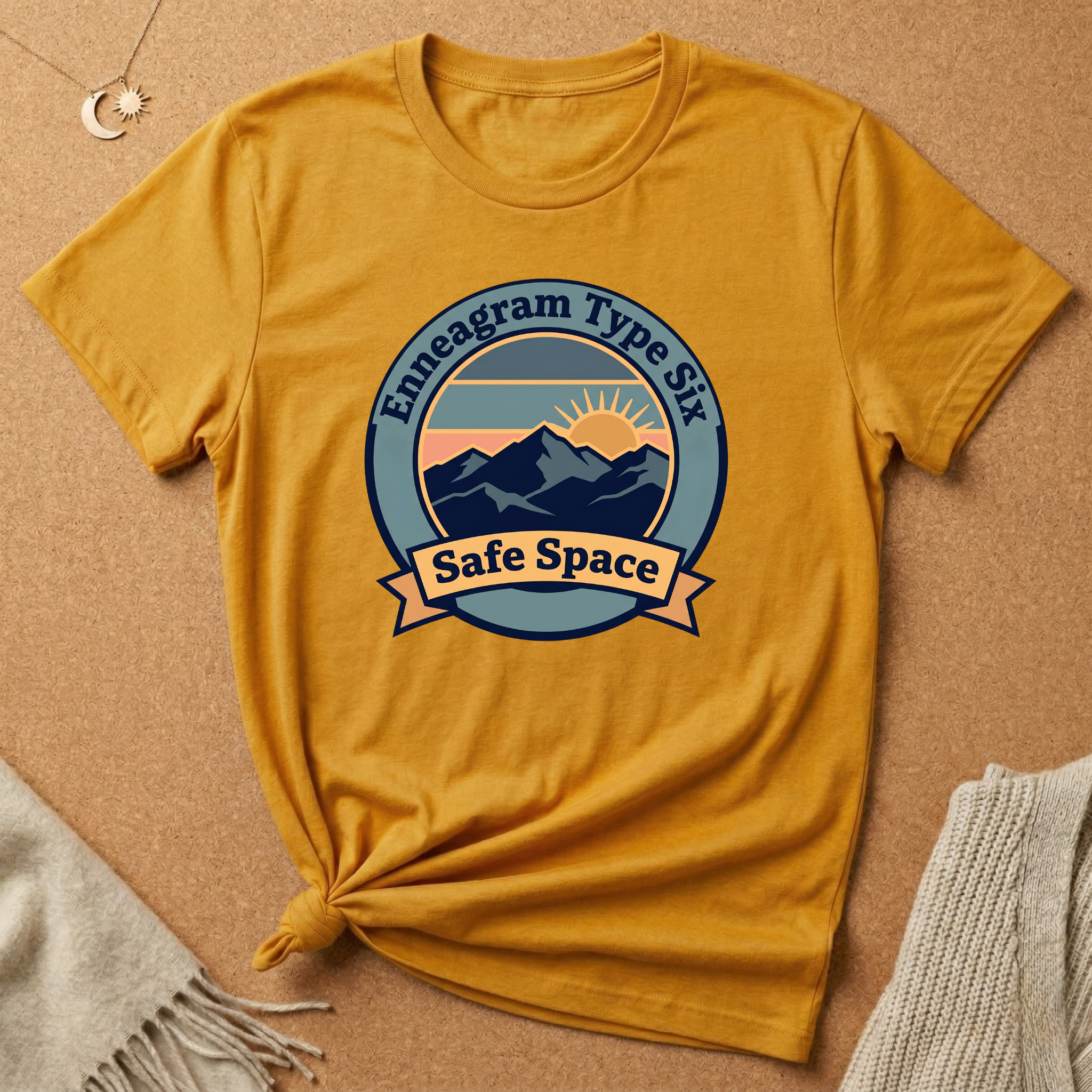 Enneagram Type Six Safe Space Tee