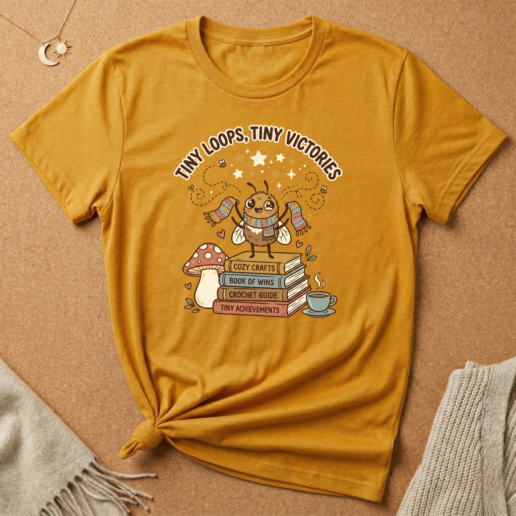 Tiny Loops, Tiny Victories Crocheting Fly Tee