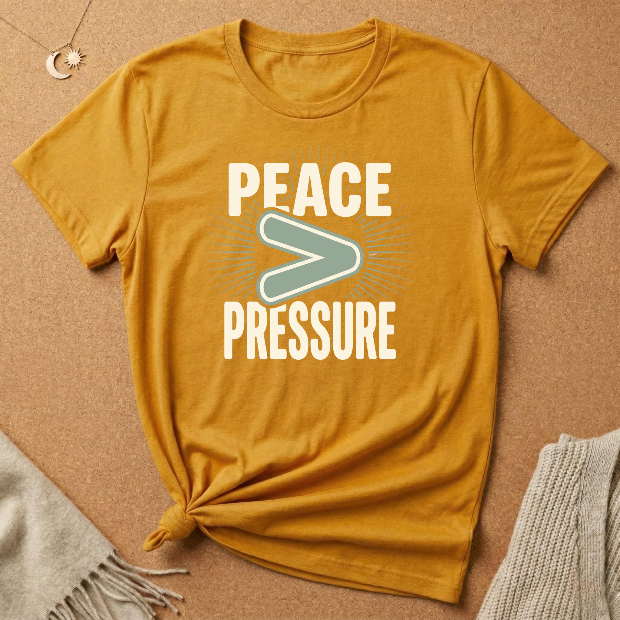 Peace Is Greater Than Pressure Tee
