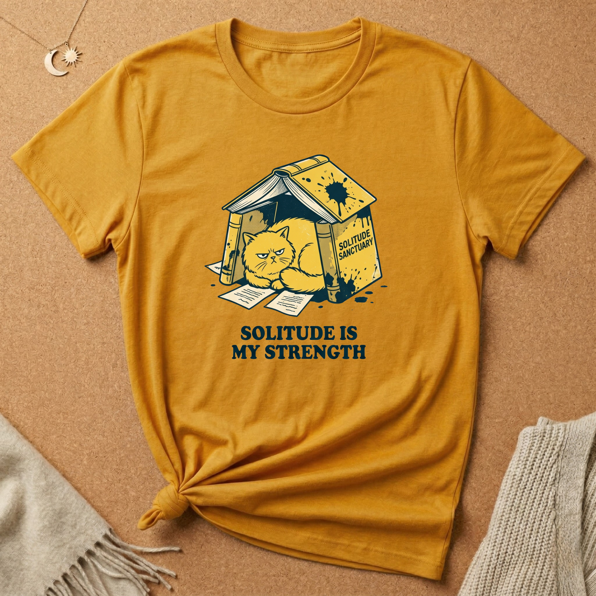 Solitude Cat Tee