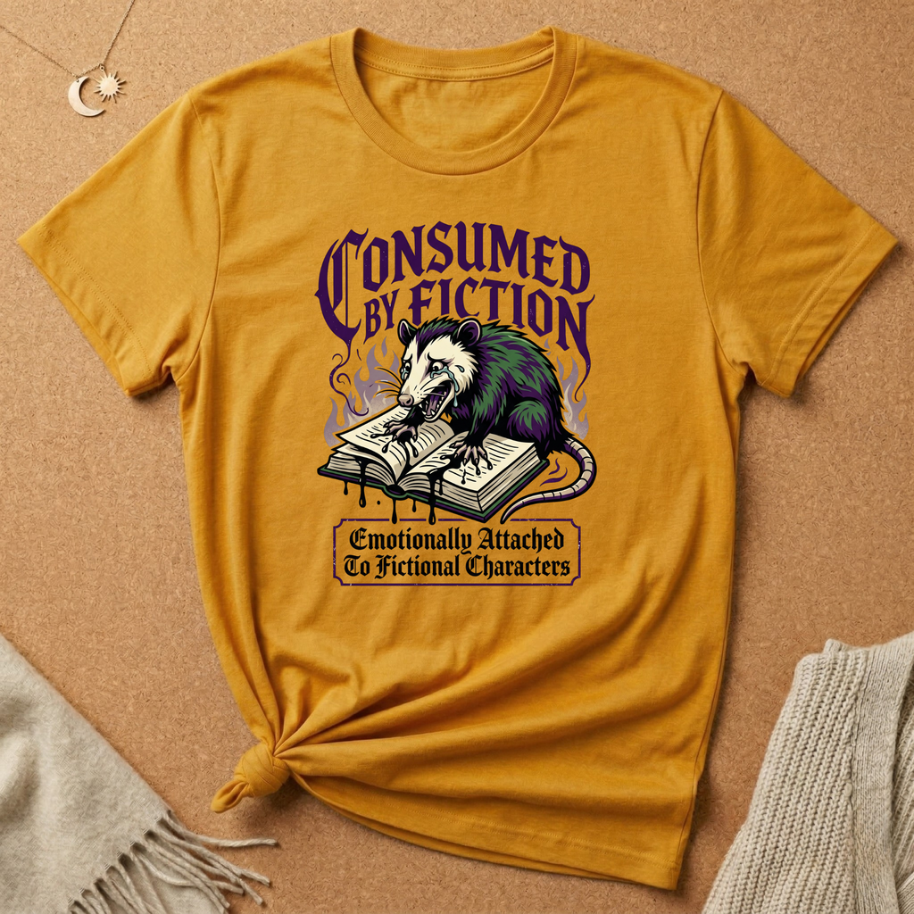 Consumed By Fiction Opossum Tee