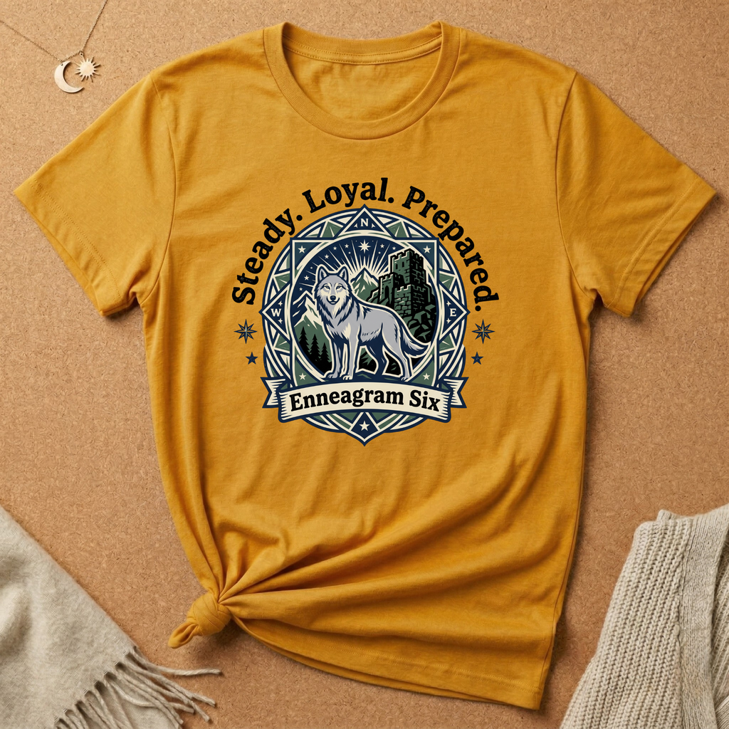 Enneagram Six Steady Tee