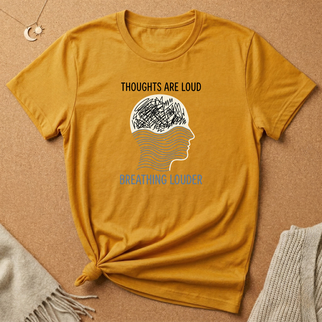 Thoughts are Loud, Breathing Louder Tee