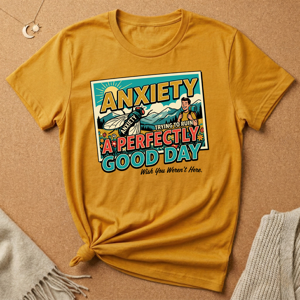 Anxiety Wish You Weren't Here Tee