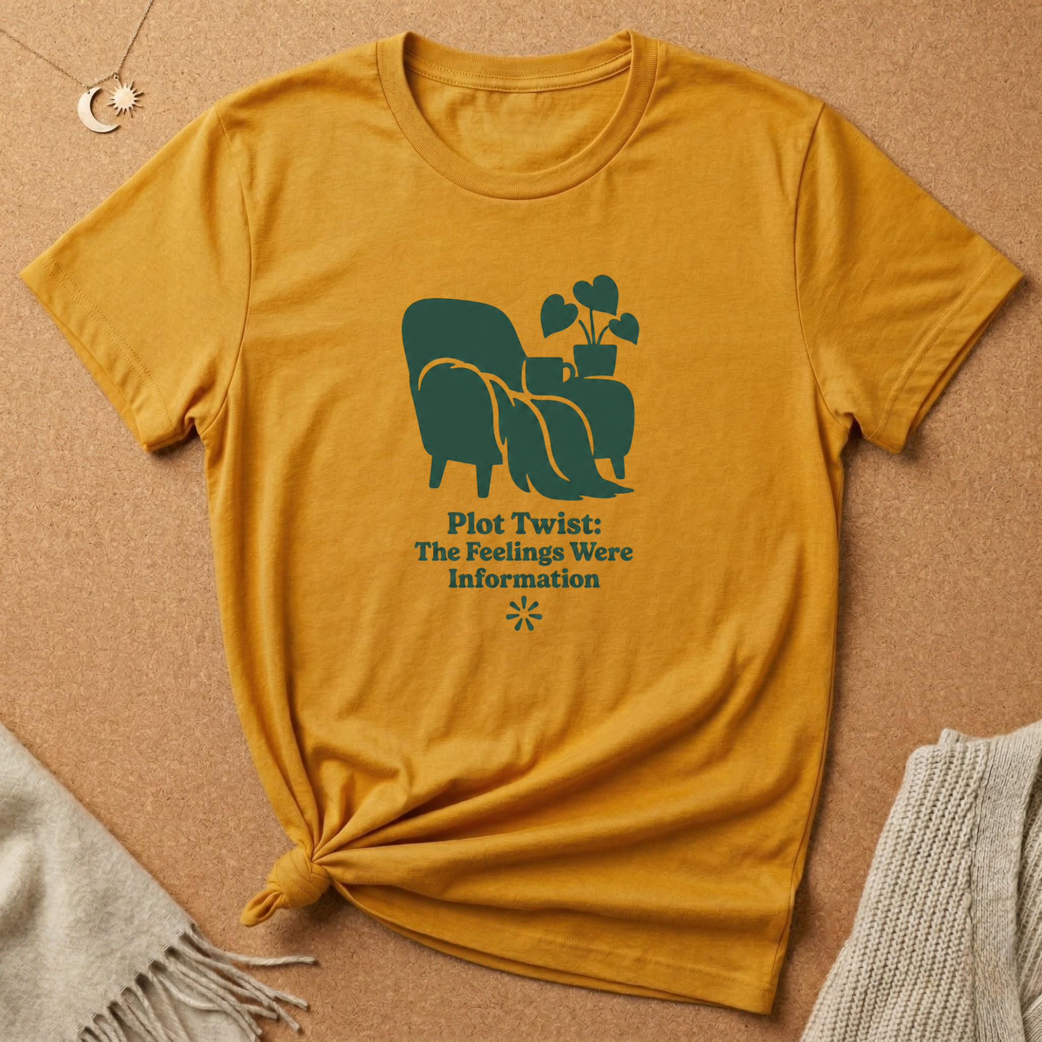 The Feelings Were Information Tee