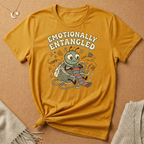 Emotionally Entagled Crochet Anxiety Fly Tee