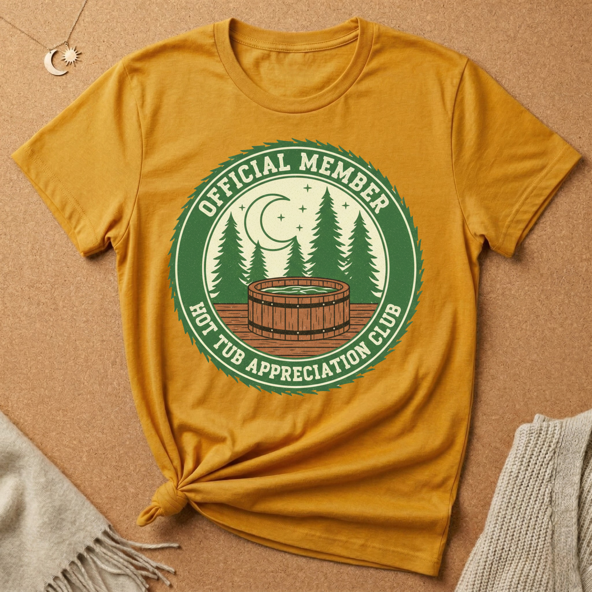 Official Member Hot Tub Appreciation Club Tee