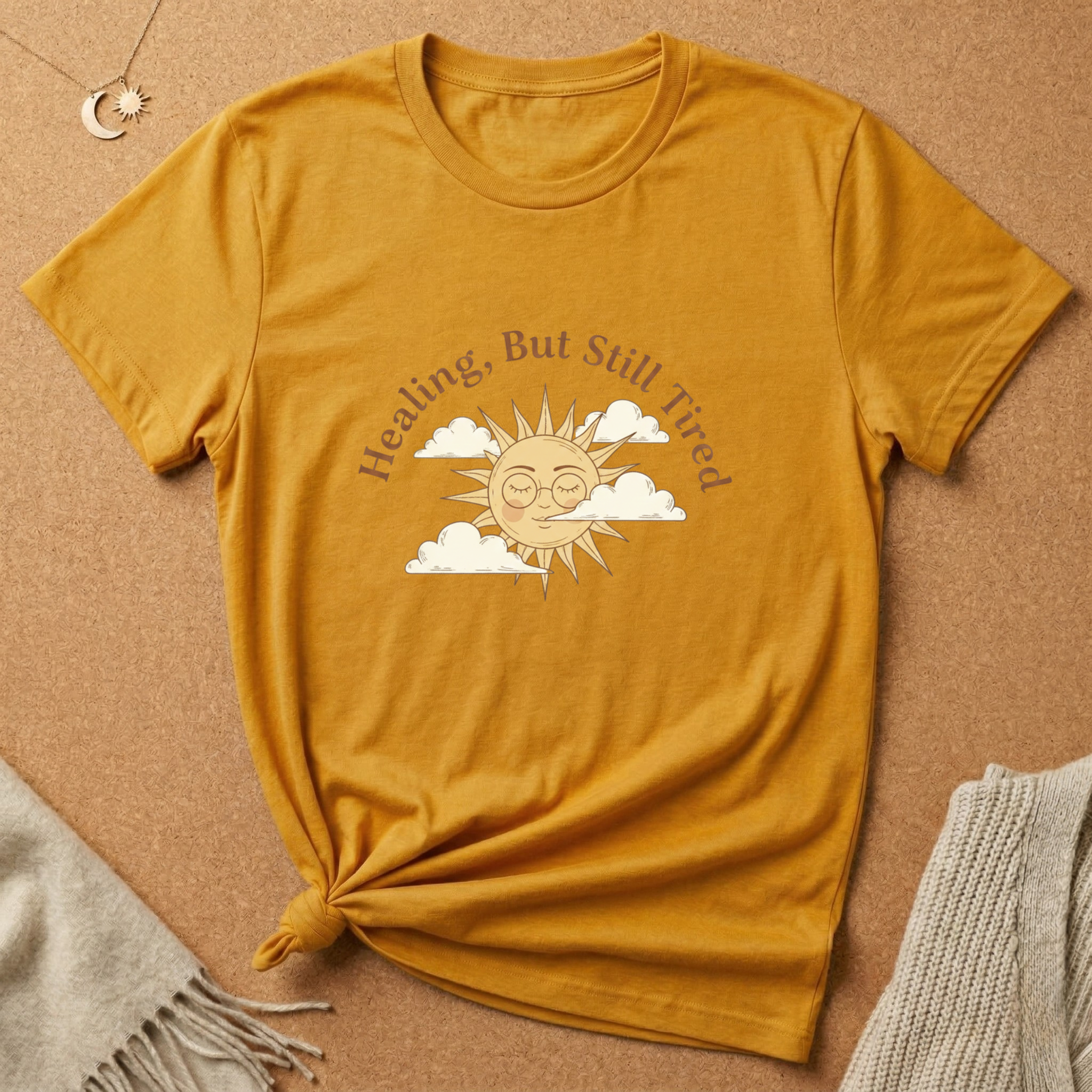 Healing, But Still Tired Sun Tee