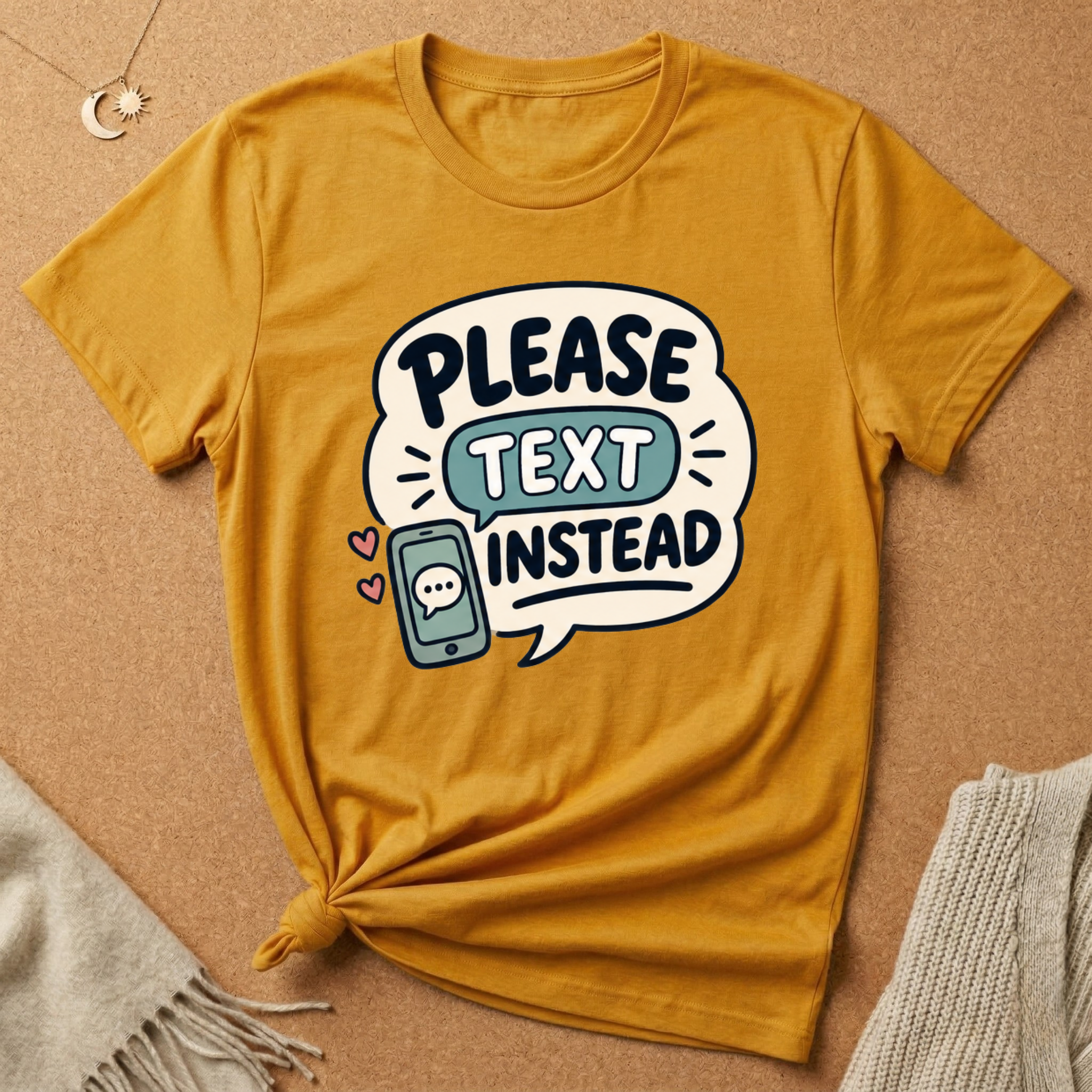 Please Text Tee