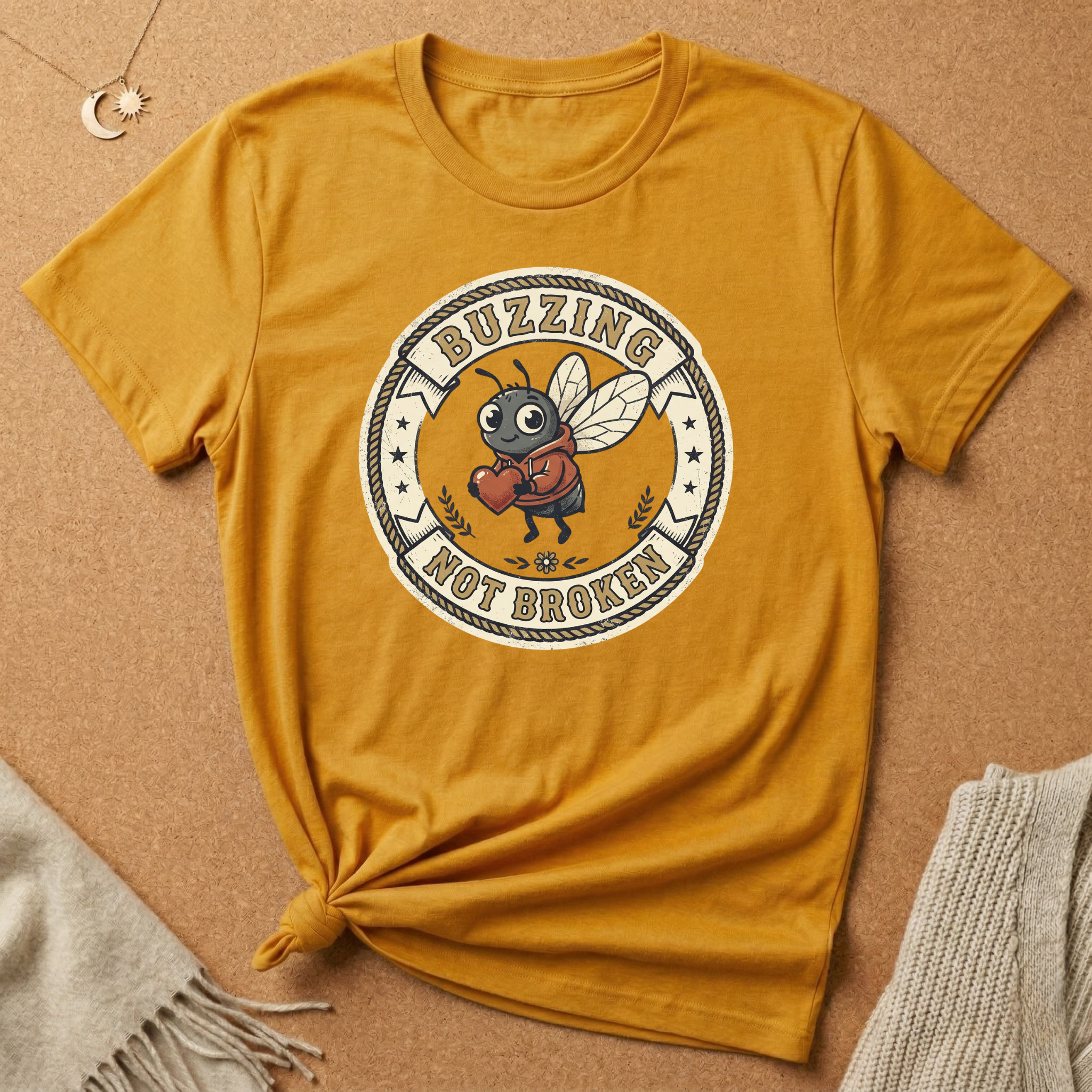 Buzzing Not Broken Tee