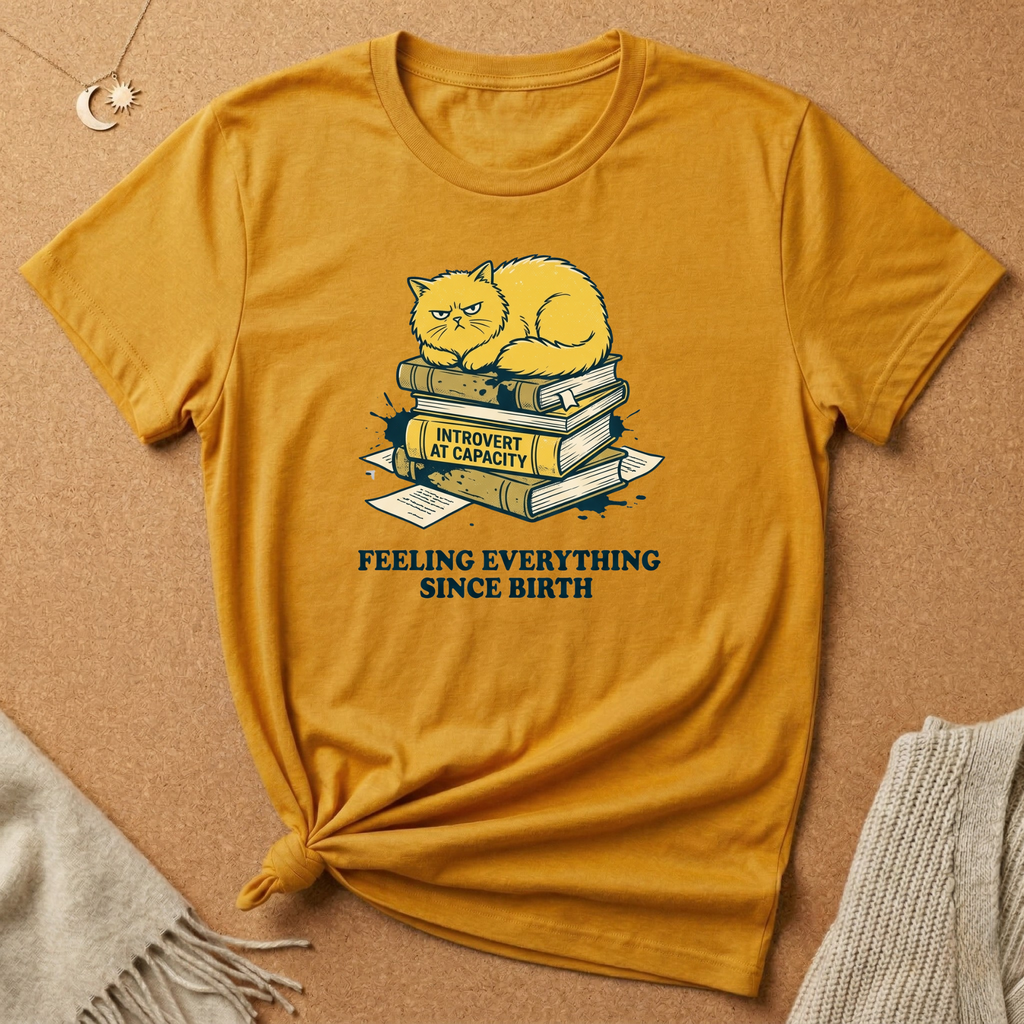 Feeling Everything Cat Tee