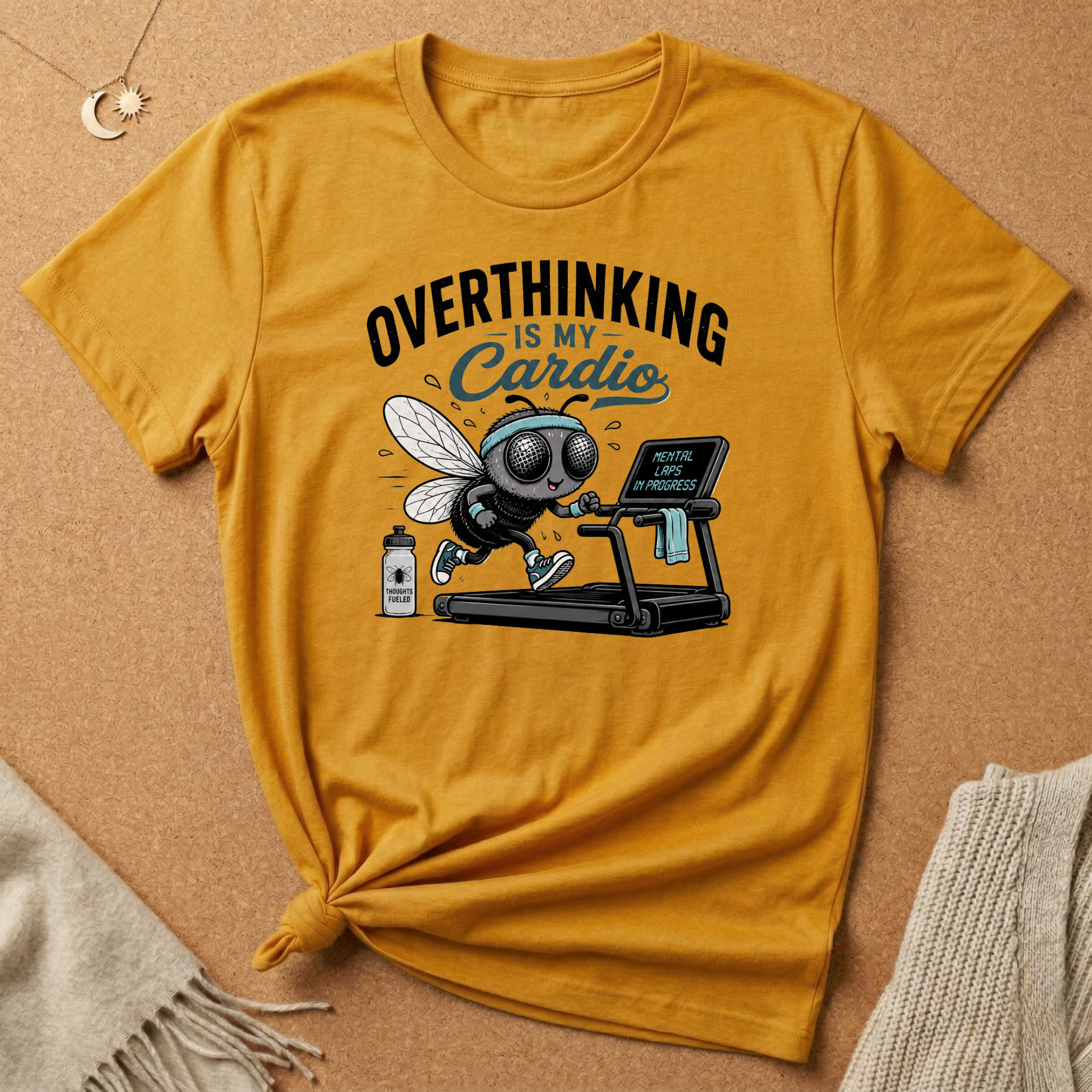 Overthinking Is My Cardio Fly Tee