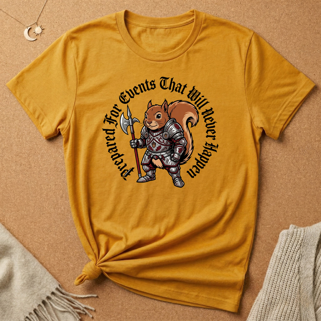 Prepared Warrior Squirrel Tee