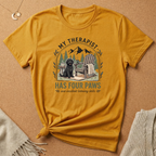 My Thearapist Has Four Paws Dog Tee