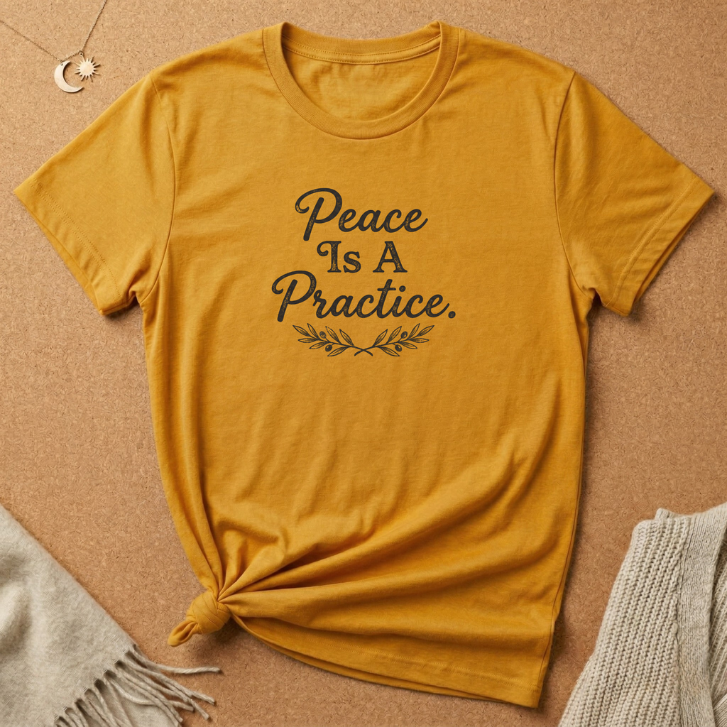Peace Is a Practice Tee