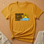 Wonder Often, Worry Less Tee