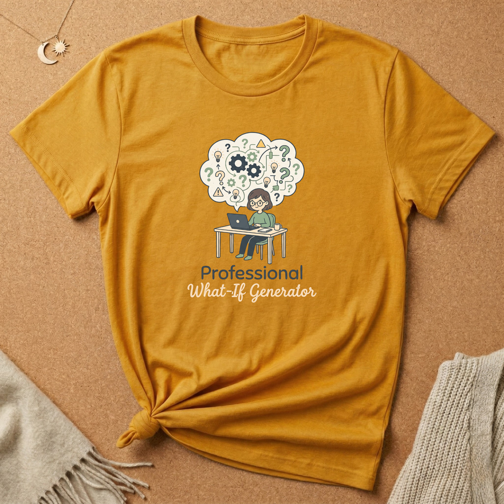 Professional What If Generator Thoughts Tee
