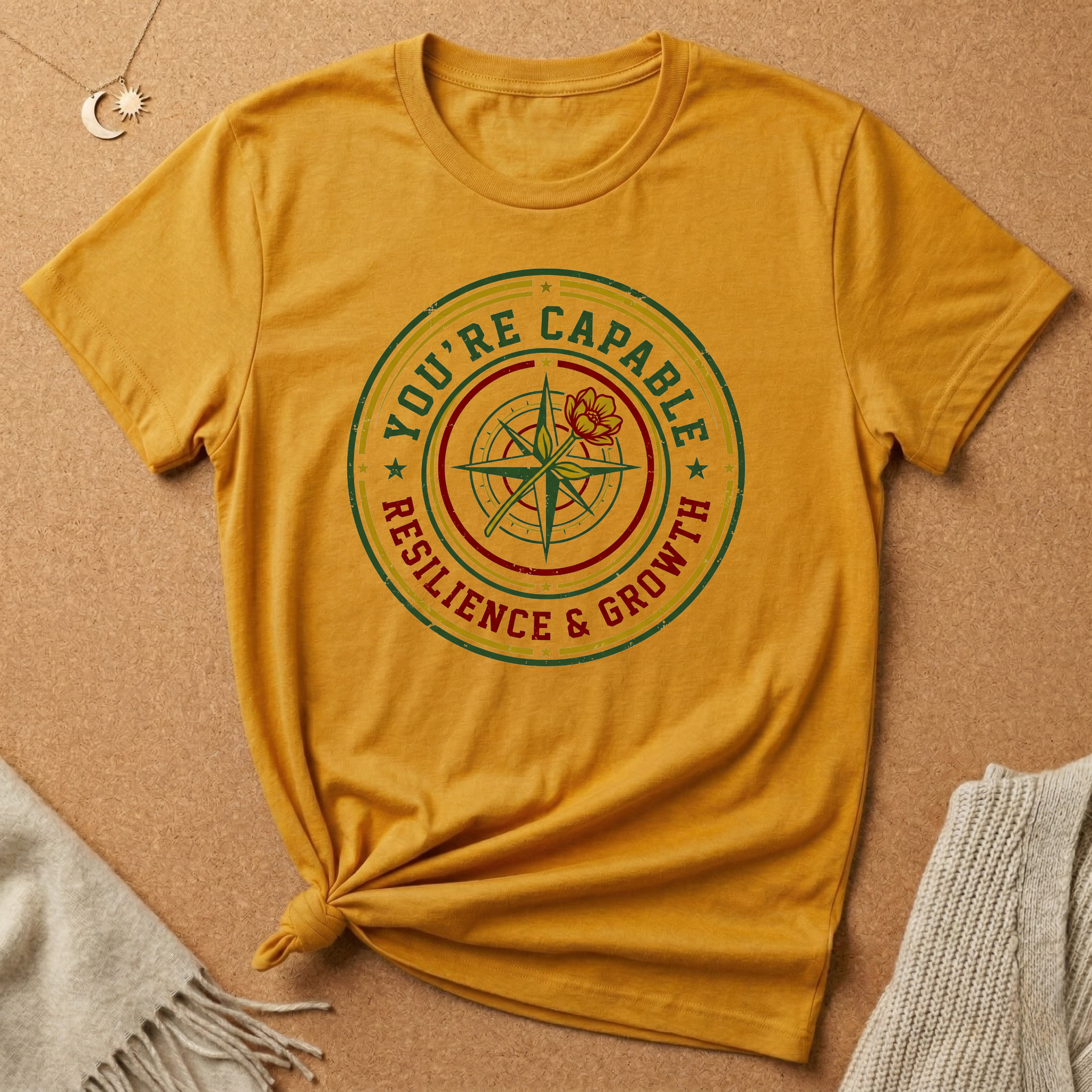 You're Capable Resilience and Growth Tee