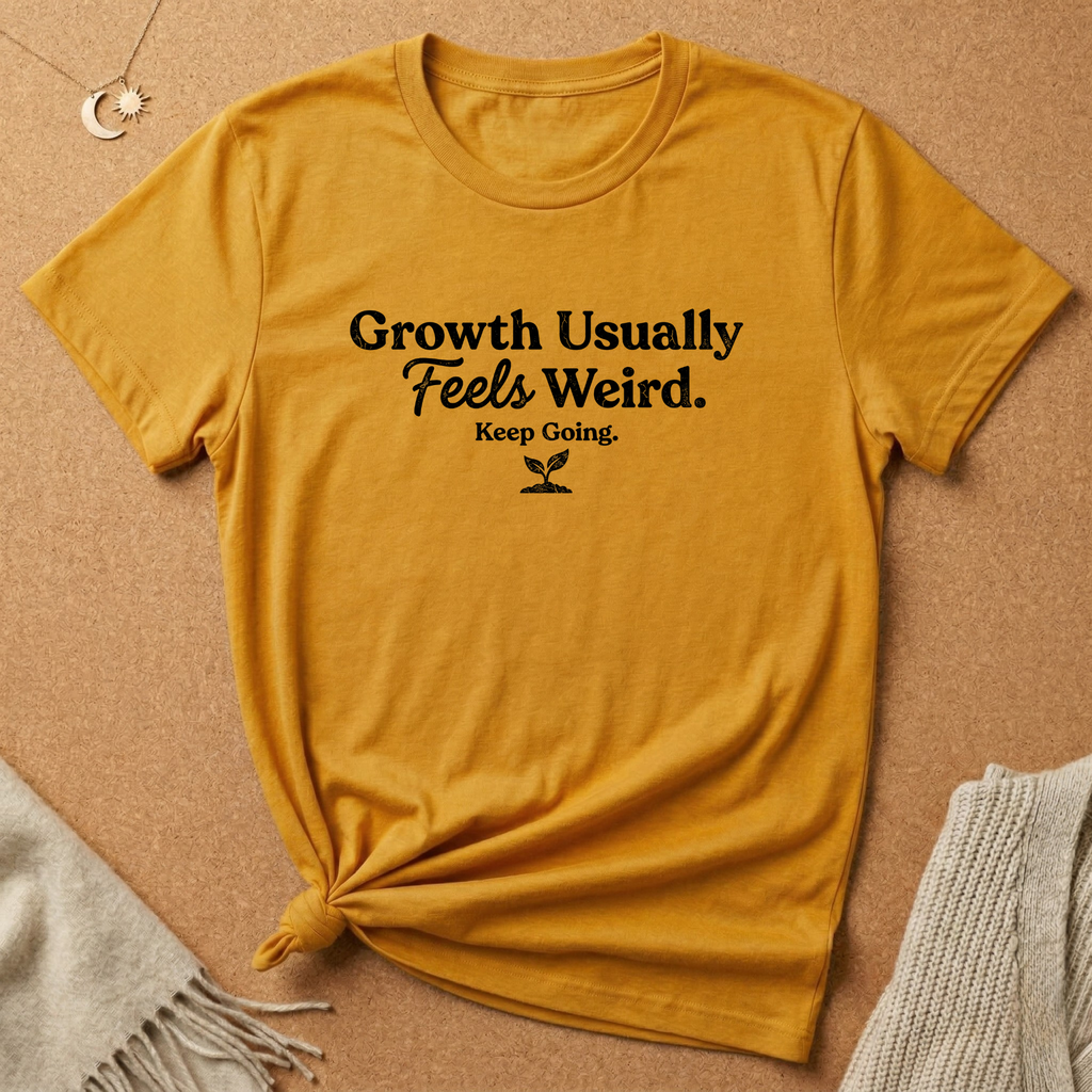 Growth Feels Weird Tee