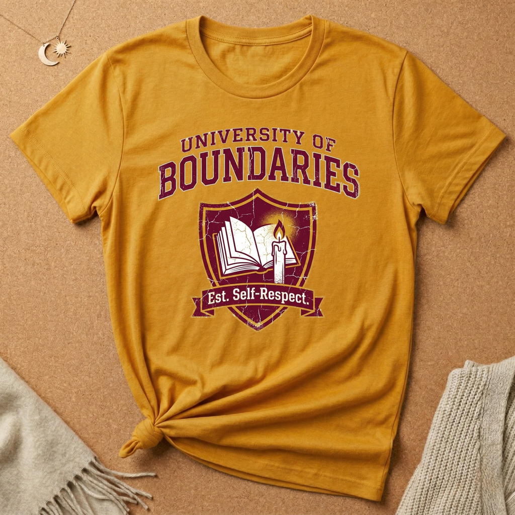 University of Boundaries Est. Self-Respect Tee
