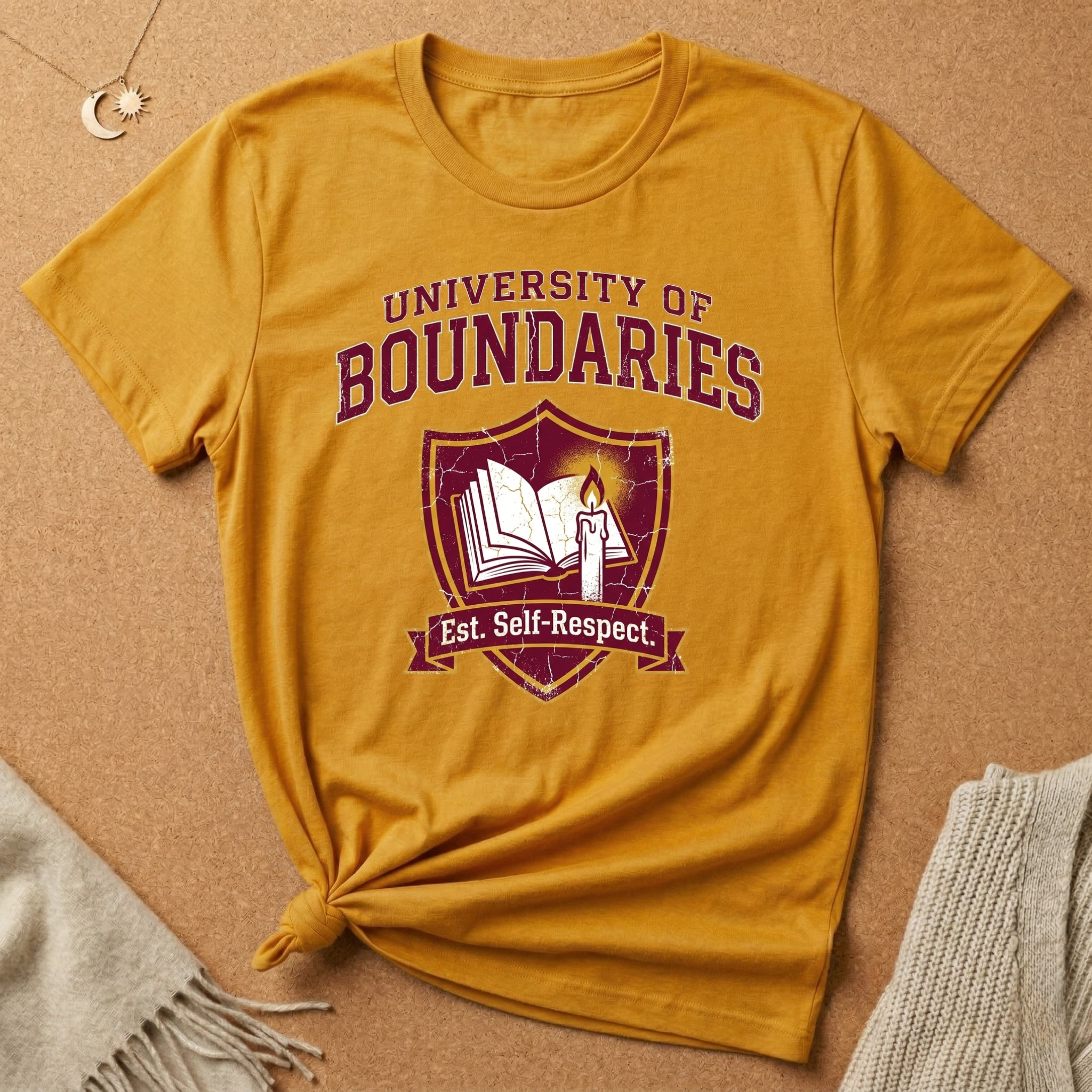 University of Boundaries Est. Self-Respect Tee
