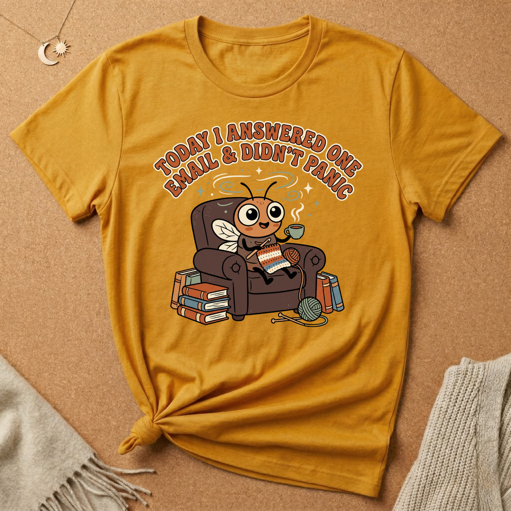 Answered One Email Cozy Fly Tee