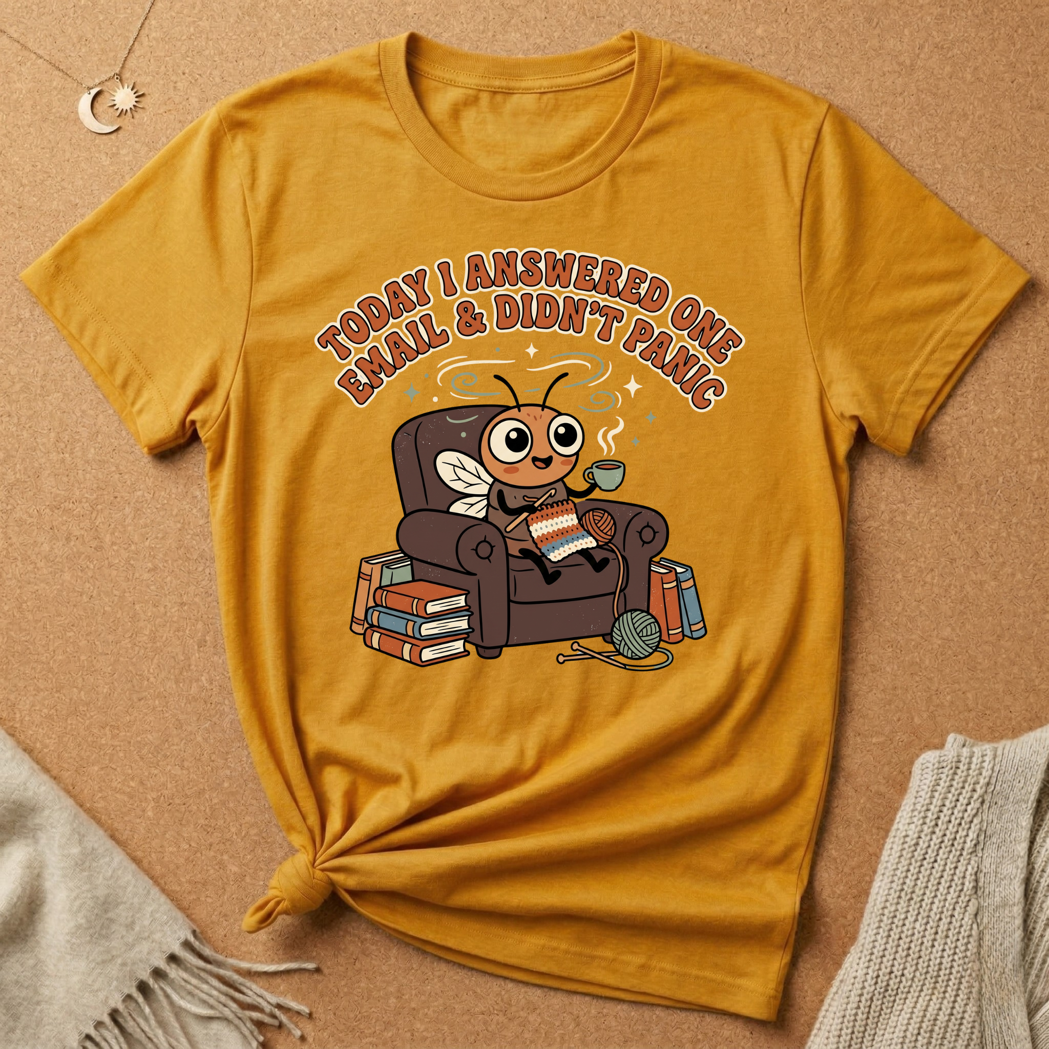 Answered One Email Cozy Fly Tee
