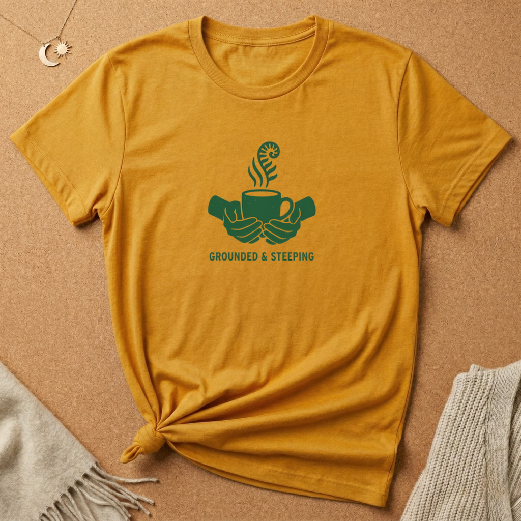 Grounded and Steeping Tee
