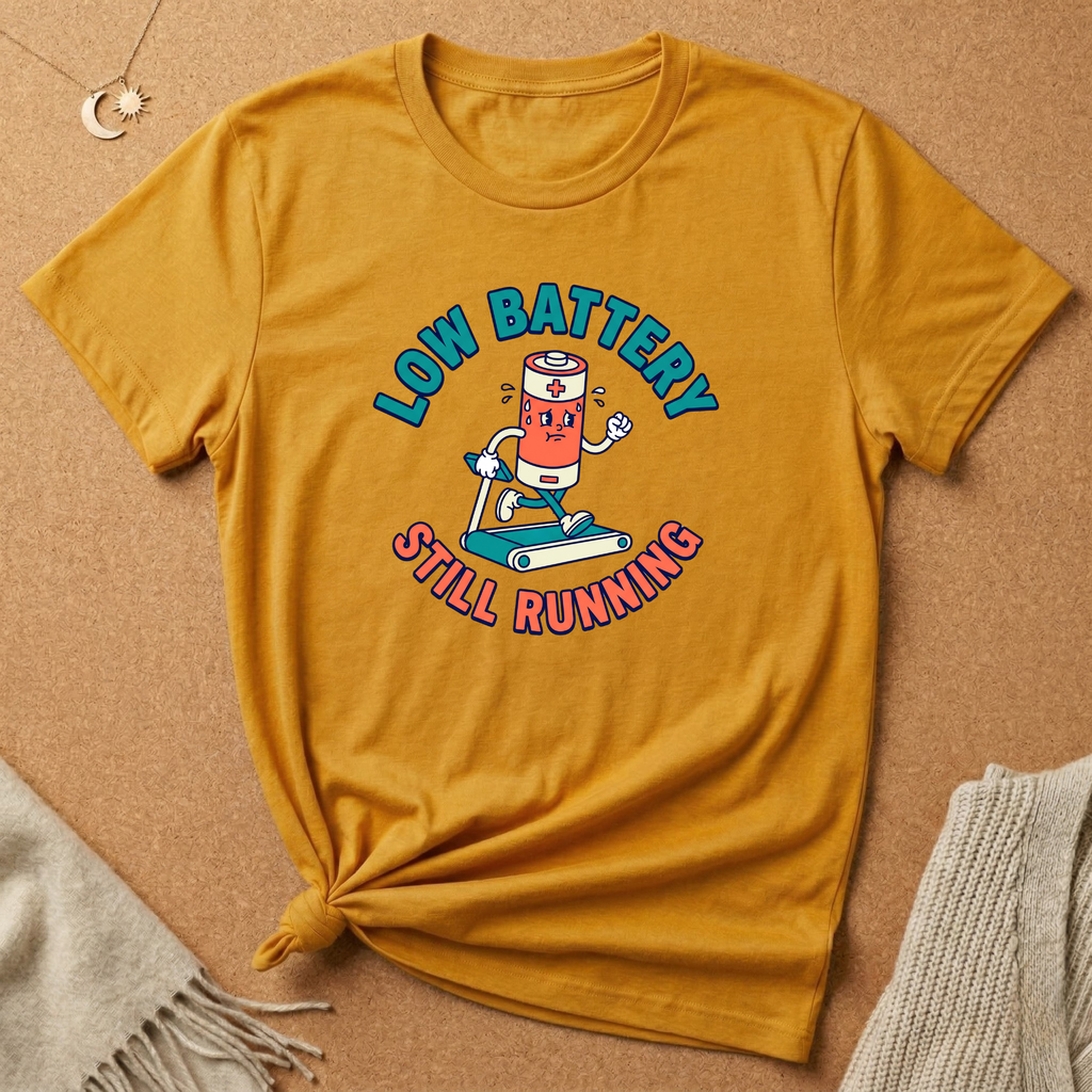 Low Battery Still Running Tee