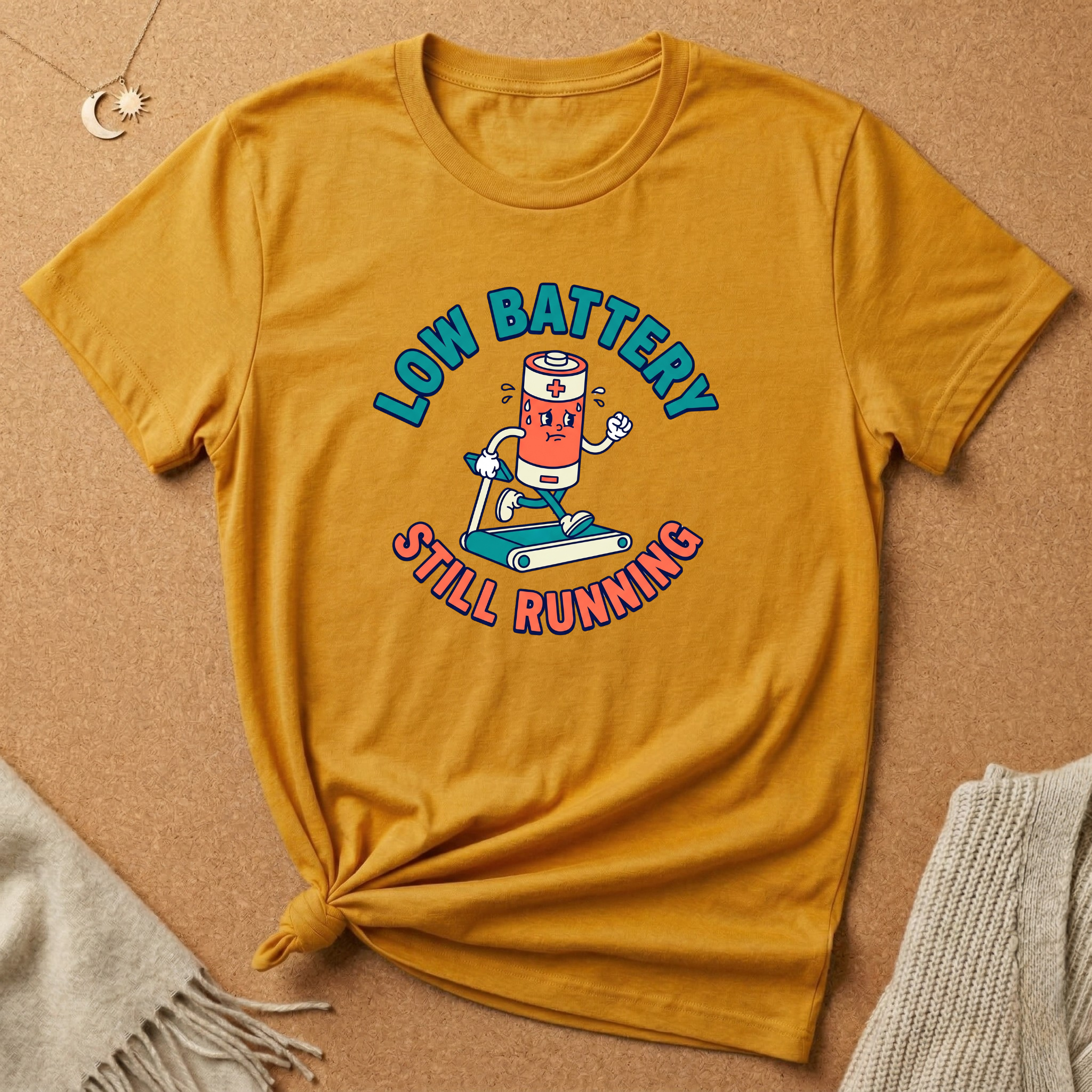 Low Battery Still Running Tee