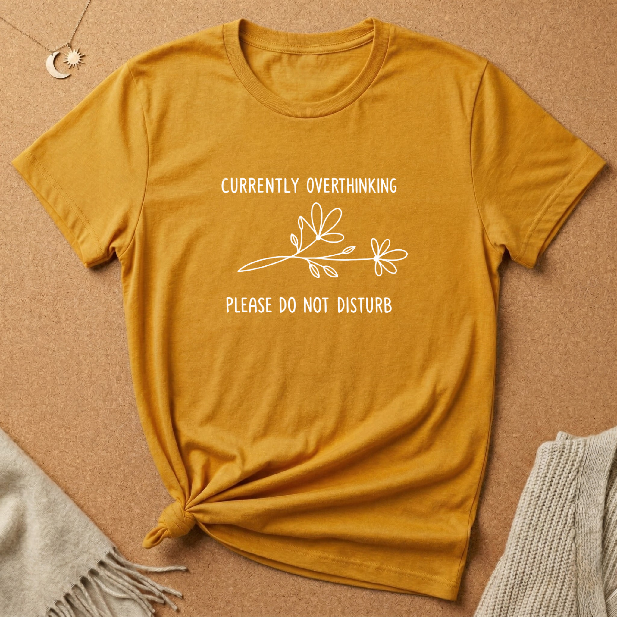 Overthinking Do Not Disturb Tee
