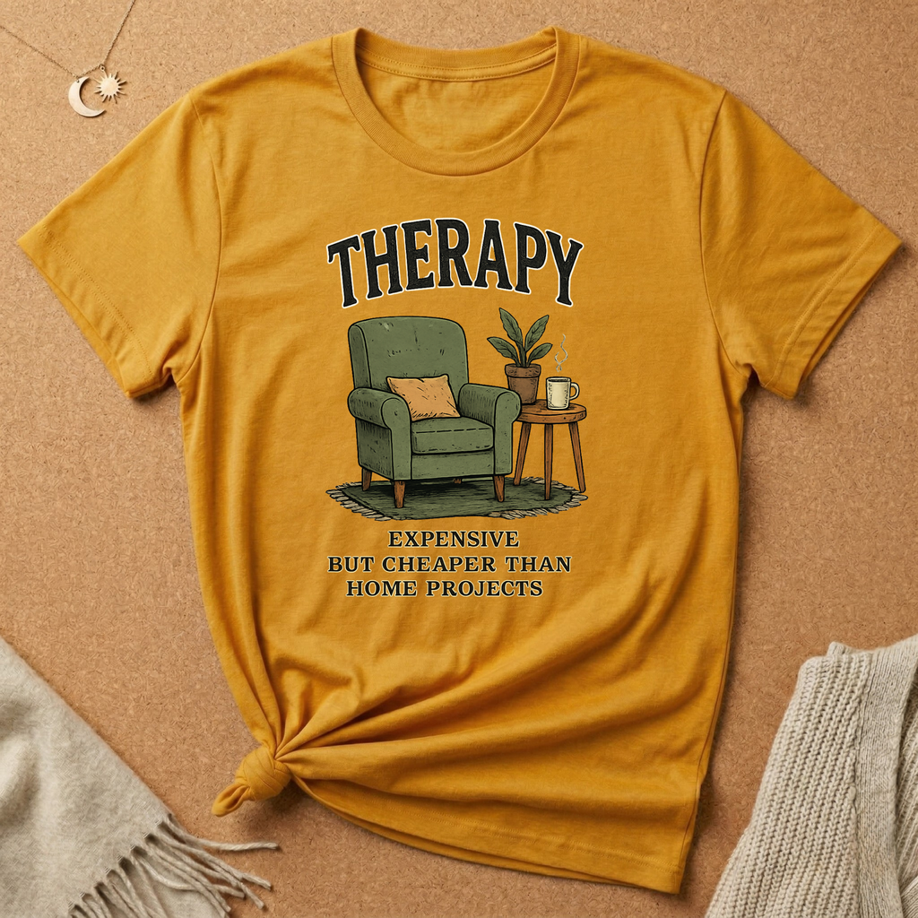 Therapy: Expensive But Cheaper Than Home Projects Tee